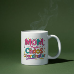 Mum Chaos Coordinator – Funny Giftful Mum Coffee Mug