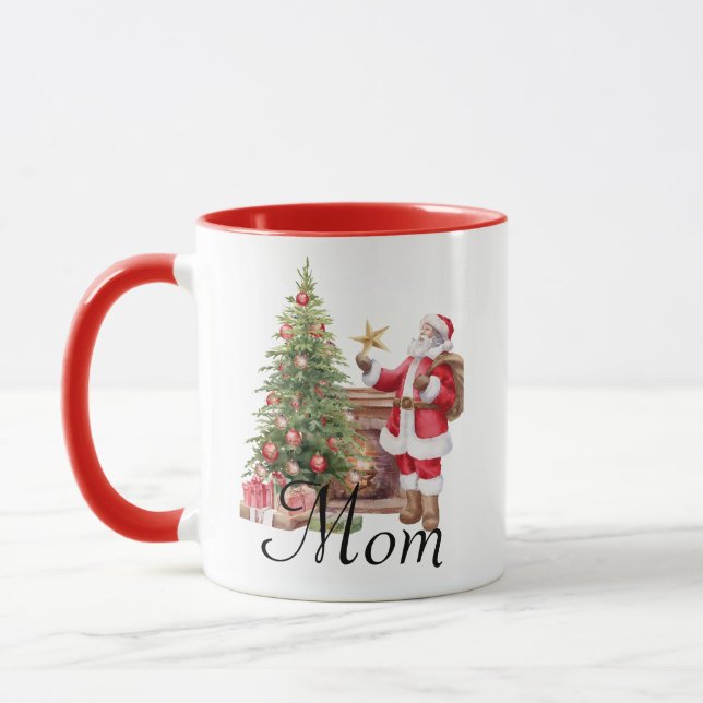 Mum Christmas  Mug (Left)