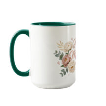 Mum Coffee Mug Floral Best Mum Gift Mother's Day