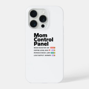 Mum Control Panel Phone Case Funny Tech Mum Desi