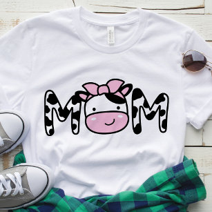 Mum Cow Birthday Party T-Shirt