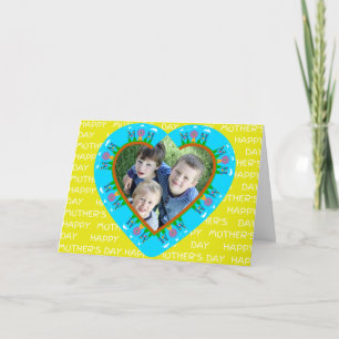 Mum Custom Photo Mother's Day Card