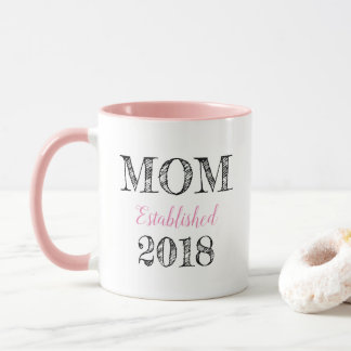 Mum (customisable) Established 2018 Mug