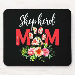 Mum Cute German Shepherd Mouse Mat