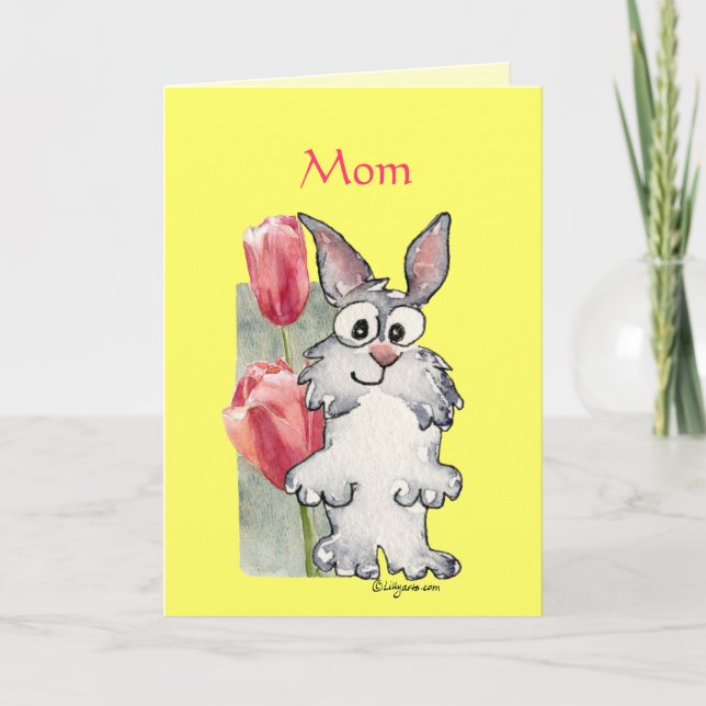 Mum -Cute  Happy Mother's Day Cards (Front)