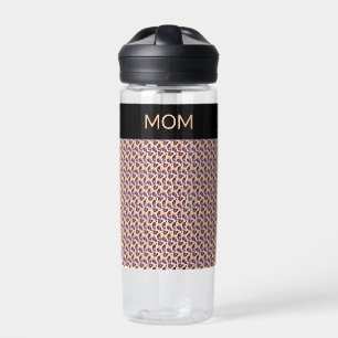Mum, Cute Kenya Leopard Pattern Water Bottle