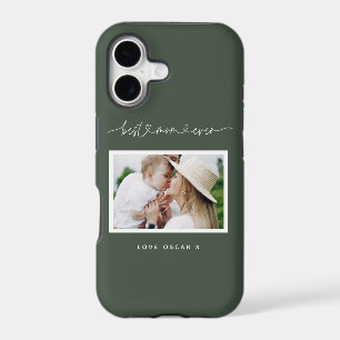 Mum cute modern script photo gift