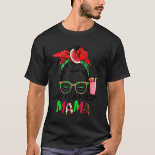 Mum Cute One In A Melon Mama Watermelon T-Shirt