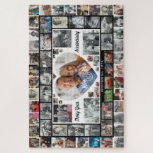 Mum & Dad 30th Anniversary Family Photo Collage