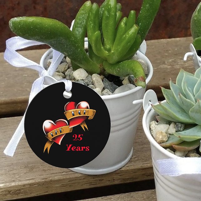 Mum & Dad Anniversary Party Favour Tags (Creator Uploaded)