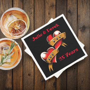 Mum & Dad Anniversary Party Napkin