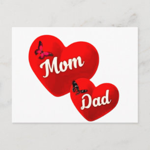 Mum-dad postcard