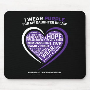 Mum Dad Purple Daughter In Law Pancreatic Cancer A Mouse Mat
