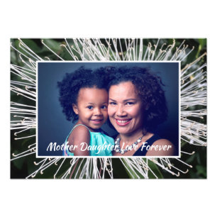 Mum Daughter Family Love Personalise Photo Print