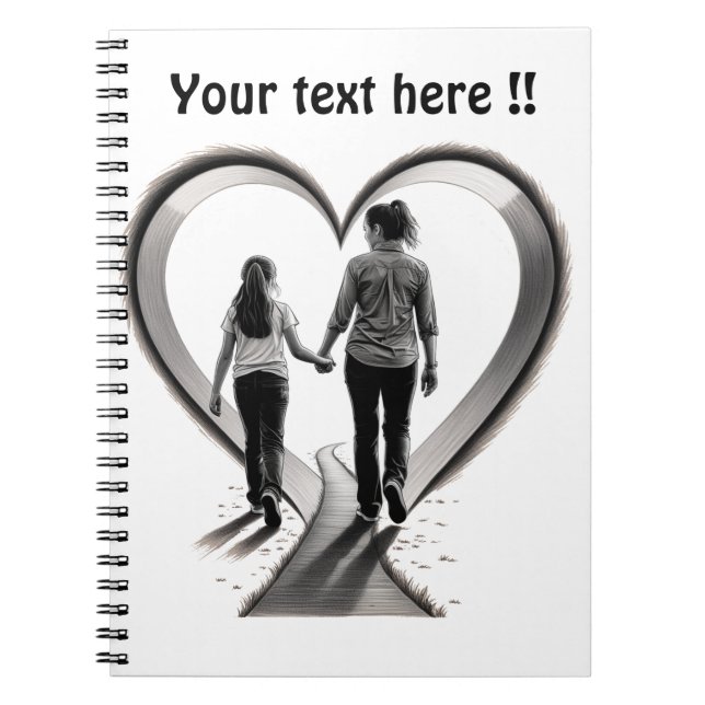 Mum day´s love  notebook (Front)