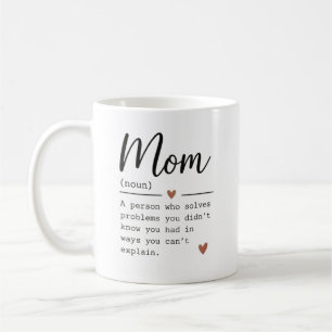 Mum Definition Funny Quote Coffee Mug