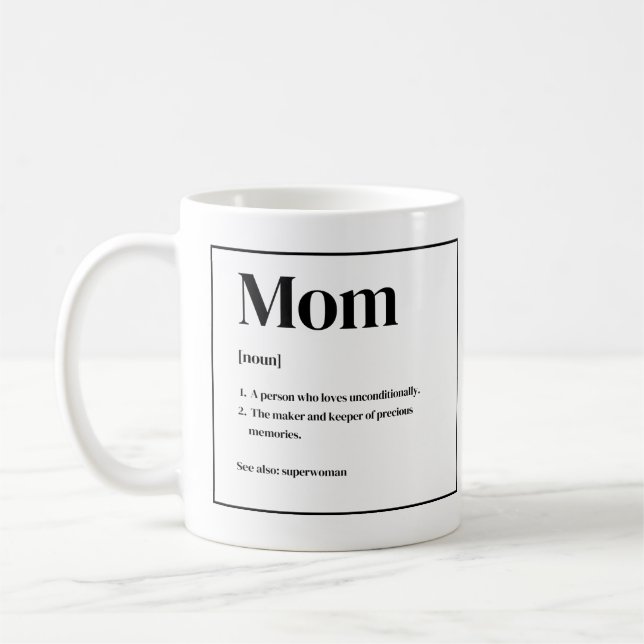 Mum Definition Mug (Left)
