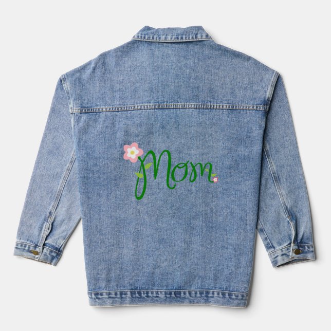 Mum Denim Jacket (Back)