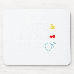 Mum Dnp Cute Doctor Of Nursing Practice Graduation Mouse Mat