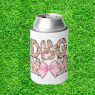 Mum Dog Birthday Golf Gift Can Cooler