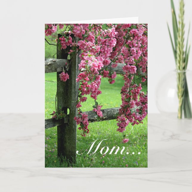 Mum... Dogwood Card (Front)
