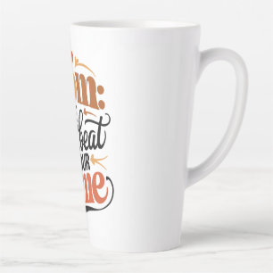 Mum Duty Latte Mug