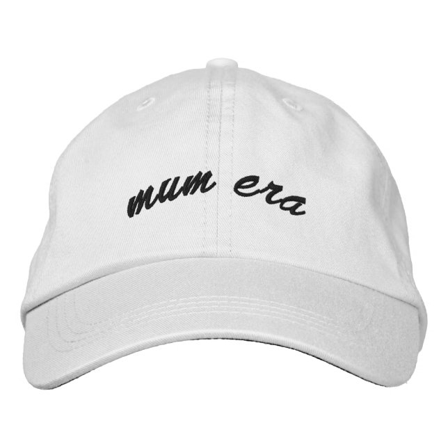 Mum Era Embroidered Hat Mother's Day Gift (Front)