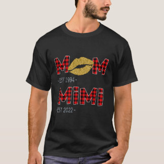 Mum Est 1994 Mimi Est 2022 For New Mimi T-Shirt