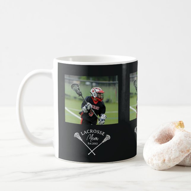  Mum Est. Photo Gift Coffee Mug (With Donut)