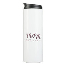 Mum Established Custom Name New Mum Gift Two-Tone