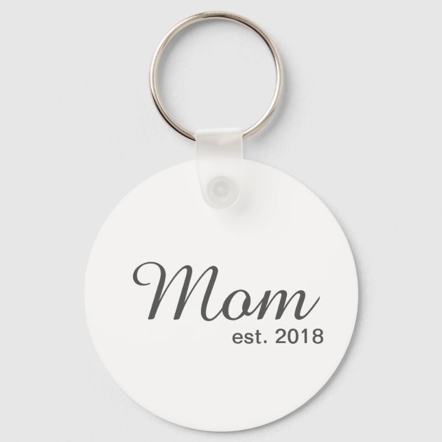 Mum established keychain (Front)