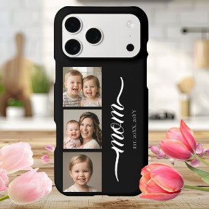 Mum Established Modern Script Black 3 Photo