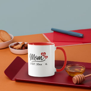 Mum Established Mothers Day  Mug