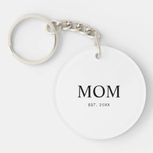 Mum Established Mum Gift Key Ring