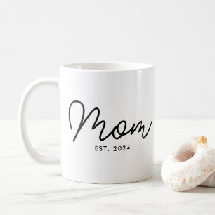 Mum Established New Mum Gift Coffee Mug