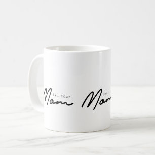 Mum Established New Mum Gift Coffee Mug
