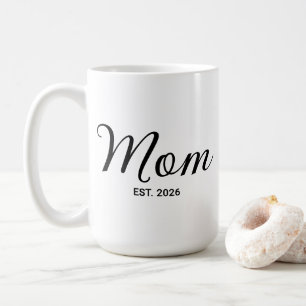 Mum Established New Mum Gift Coffee Mug