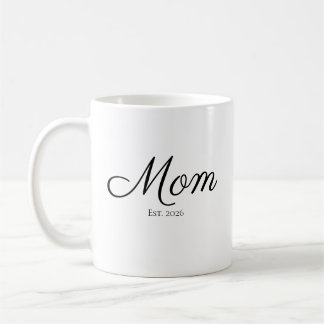 Mum Established New Mum Gift Coffee Mug