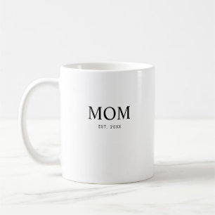 Mum Established New Mum Gift Coffee Mug