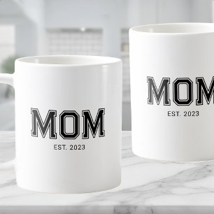 Mum Established New Mum Gift Coffee Mug