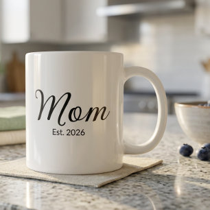 Mum Established New Mum Gift  Coffee Mug
