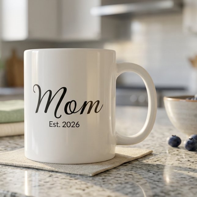 Mum Established New Mum Gift  Coffee Mug (Creator Uploaded)