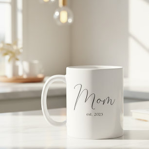 Mum Established New Mum Gift  Coffee Mug