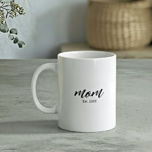 Mum Established New Mum Gift Coffee Mug
