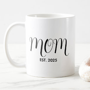 Mum Established New Mum Gift Coffee Mug