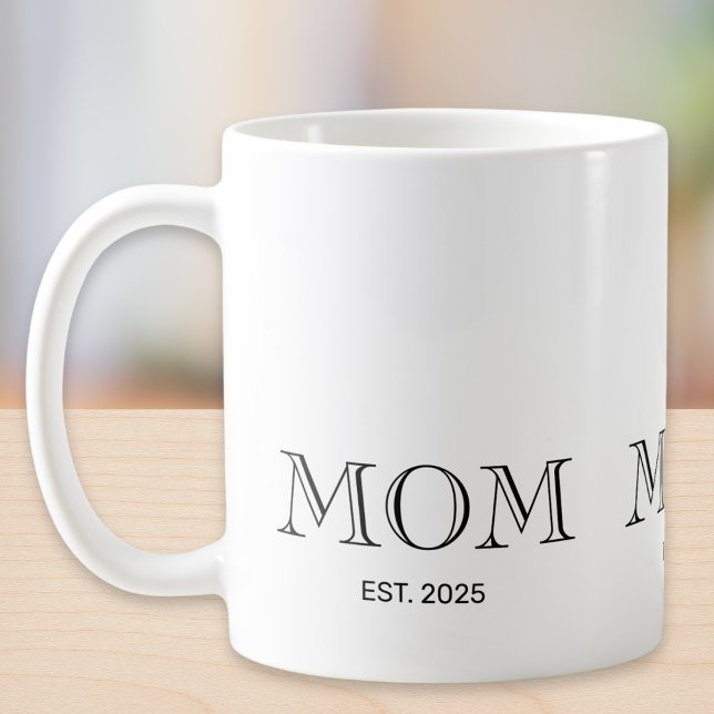Mum Established New Mum Gift  Coffee Mug (Creator Uploaded)