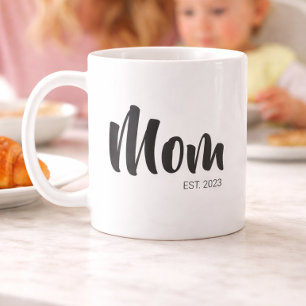 Mum Established New Mum Gift Coffee Mug