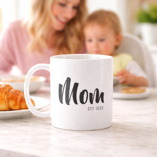 Mum Established New Mum Gift Coffee Mug