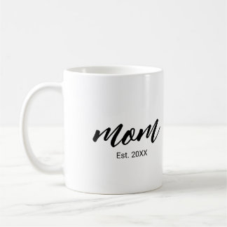 Mum Established New Mum Gift Coffee Mug