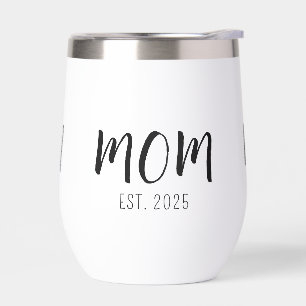 Mum Established New Mum Gift Insulated Tumbler